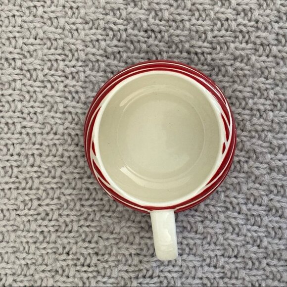 STARBUCKS Candy Twist Red White 2013 Holiday Mug - Picture 3 of 6